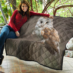 Barn Owl Print Quilt