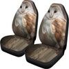 Barn Owl Print Universal Fit Car Seat Covers