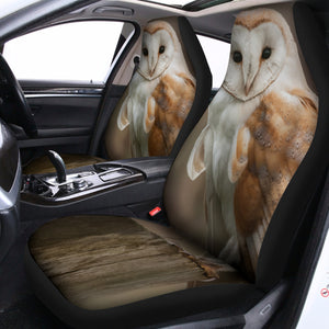 Barn Owl Print Universal Fit Car Seat Covers