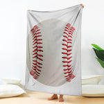 Baseball Stitching Print Blanket