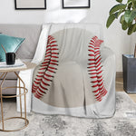 Baseball Stitching Print Blanket