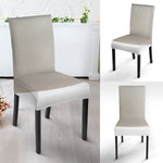 Baseball Stitching Print Dining Chair Slipcover
