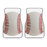 Baseball Stitching Print Front Car Floor Mats