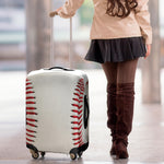 Baseball Stitching Print Luggage Cover