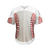 Baseball Stitching Print Men's Baseball Jersey