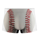 Baseball Stitching Print Men's Boxer Briefs
