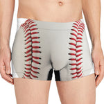 Baseball Stitching Print Men's Boxer Briefs