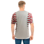 Baseball Stitching Print Men's T-Shirt