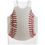 Baseball Stitching Print Men's Tank Top