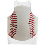 Baseball Stitching Print Men's Tank Top