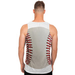 Baseball Stitching Print Men's Tank Top