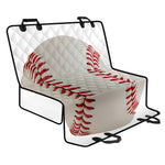 Baseball Stitching Print Pet Car Back Seat Cover