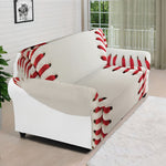 Baseball Stitching Print Sofa Cover