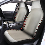 Baseball Stitching Print Universal Fit Car Seat Covers