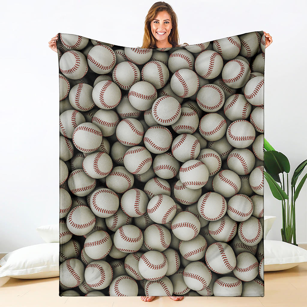 Baseballs 3D Print Blanket