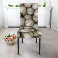 Baseballs 3D Print Dining Chair Slipcover