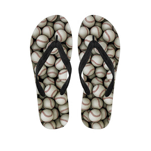 Baseballs 3D Print Flip Flops