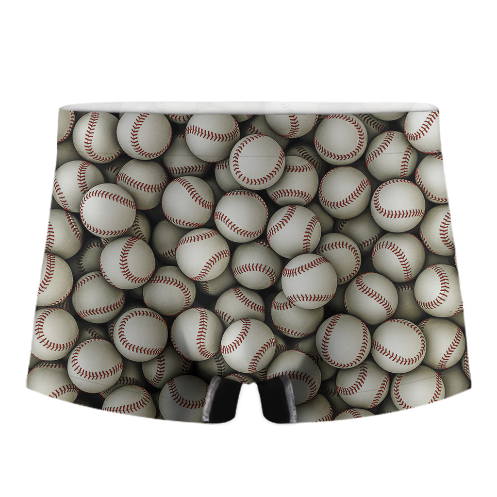 Baseballs 3D Print Men's Boxer Briefs