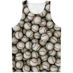 Baseballs 3D Print Men's Tank Top