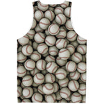 Baseballs 3D Print Men's Tank Top