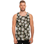 Baseballs 3D Print Men's Tank Top