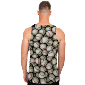 Baseballs 3D Print Men's Tank Top