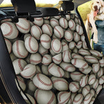 Baseballs 3D Print Pet Car Back Seat Cover