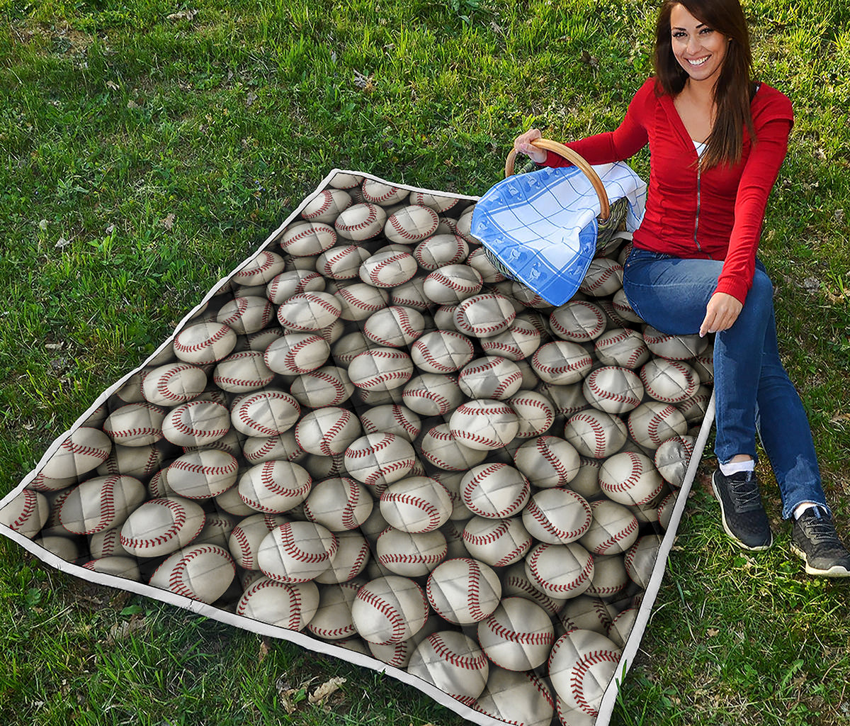 Baseballs 3D Print Quilt