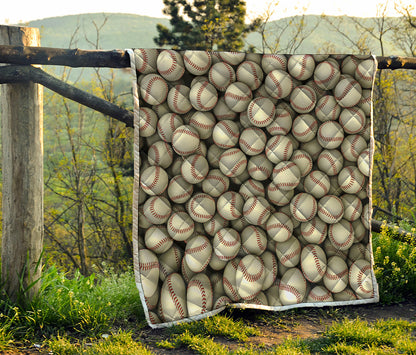 Baseballs 3D Print Quilt