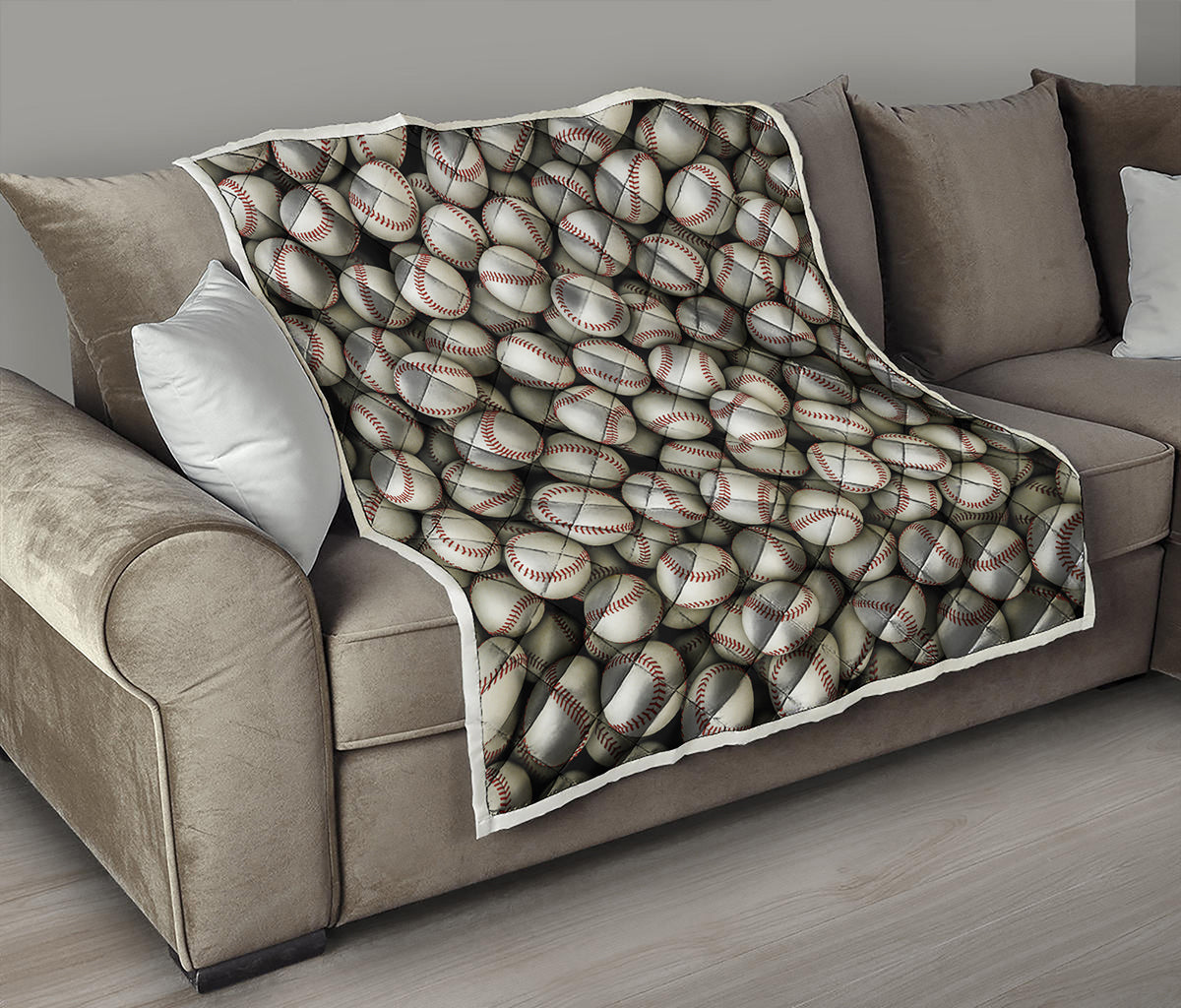 Baseballs 3D Print Quilt