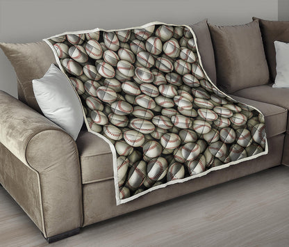 Baseballs 3D Print Quilt