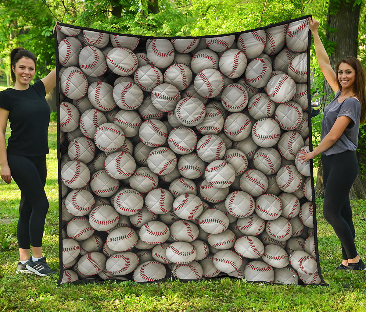 Baseballs 3D Print Quilt