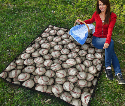 Baseballs 3D Print Quilt