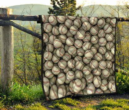 Baseballs 3D Print Quilt