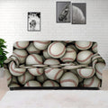 Baseballs 3D Print Sofa Cover