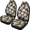 Baseballs 3D Print Universal Fit Car Seat Covers