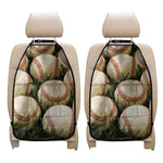 Baseballs On Field Print Car Seat Organizers