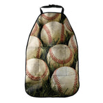 Baseballs On Field Print Car Seat Organizers