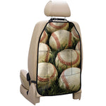 Baseballs On Field Print Car Seat Organizers