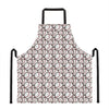 Baseballs Pattern Print Apron