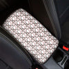 Baseballs Pattern Print Car Center Console Cover