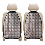 Baseballs Pattern Print Car Seat Organizers
