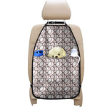 Baseballs Pattern Print Car Seat Organizers