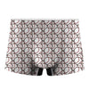 Baseballs Pattern Print Men's Boxer Briefs