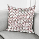 Baseballs Pattern Print Pillow Cover