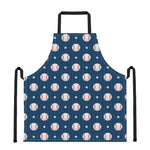 Baseballs Star Pattern Print Apron