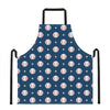 Baseballs Star Pattern Print Apron