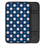 Baseballs Star Pattern Print Car Center Console Cover