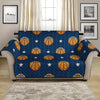 Basketball And Star Pattern Print Loveseat Protector