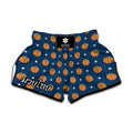 Basketball And Star Pattern Print Muay Thai Boxing Shorts